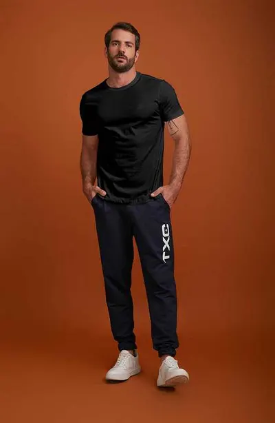 Camiseta Regular Fio 30 Bordada 19489E - 0002-PRETO - P