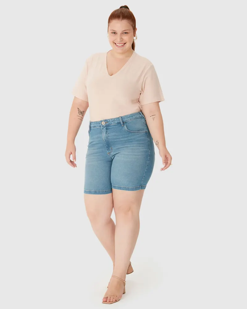 Bermuda Boyfriend (Jeans Médio)
