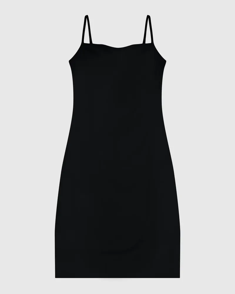 Vestido Midi Reto(a) (Preto)