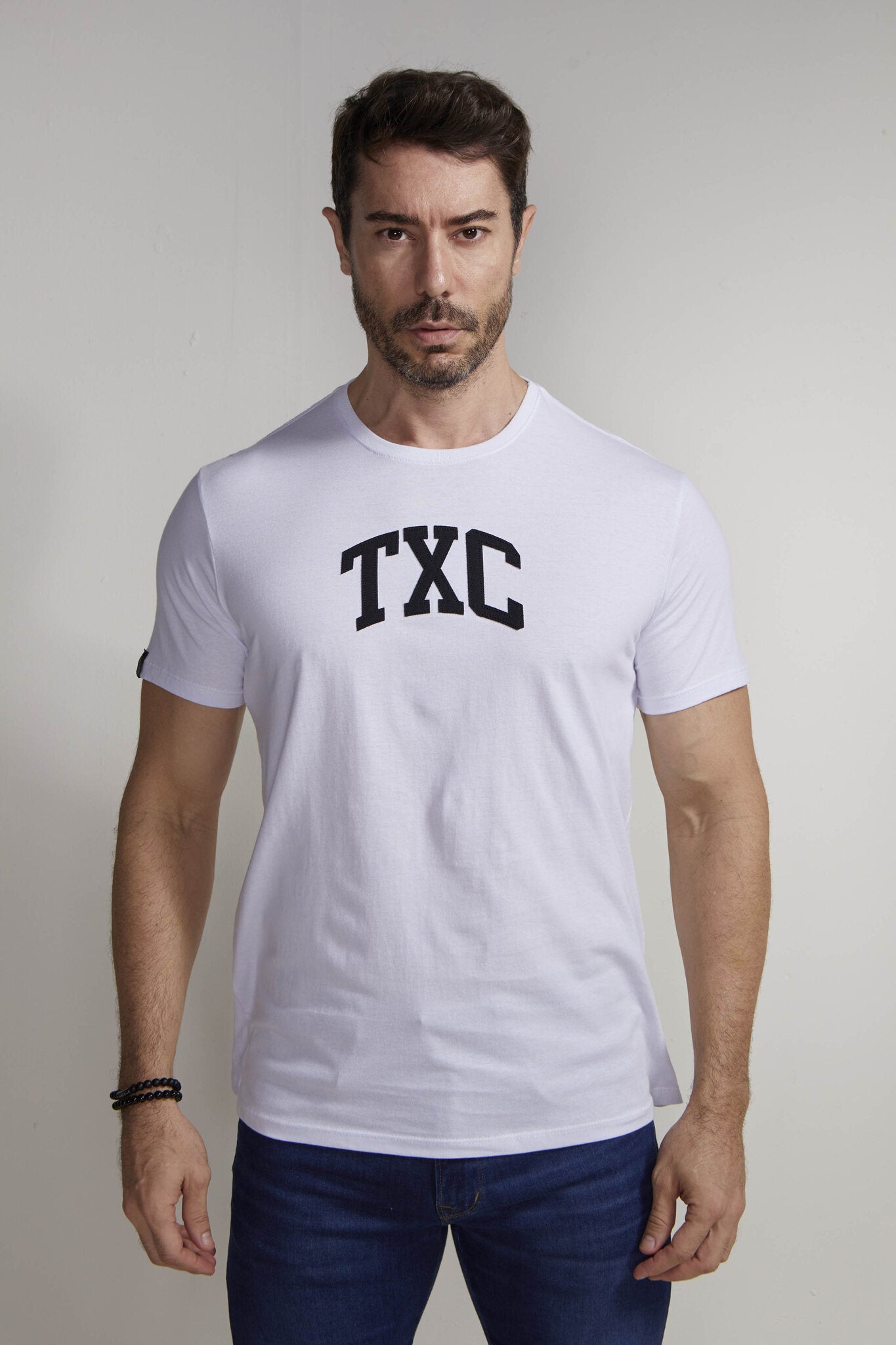CAMISETA CUSTOM MC ESTAMPADO 19737 - 0001-BRANCO - GG