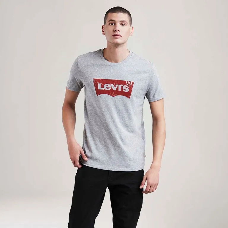 Camiseta Levi's® GRAPHIC SET IN NECK (cinza)