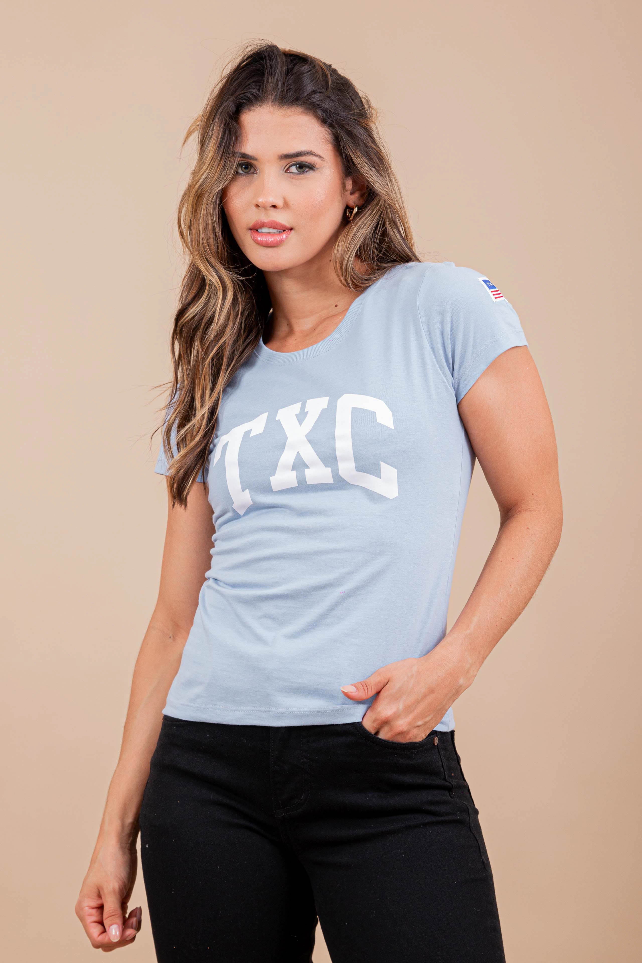 Camiseta Slim Fio 30 Bordada 4988 - 0068-AZUL Bb — foto 5