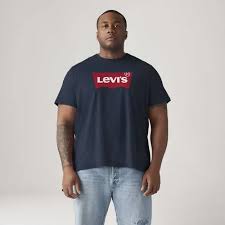 Camiseta Plus Size Levi's (azul marinho)