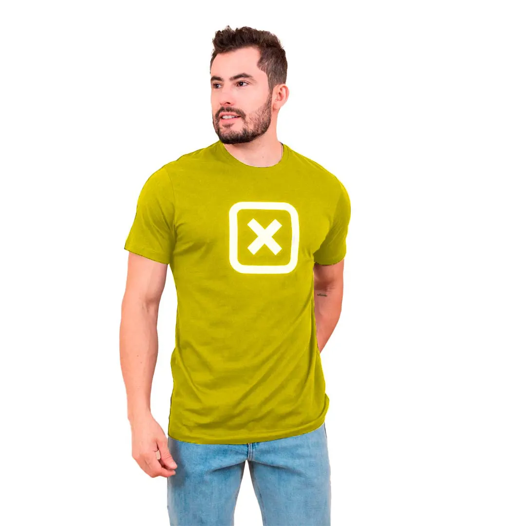 CAMISETA REGULAR FIO 30 ESTAMPADA 19742 - 0006-AMARELO - G