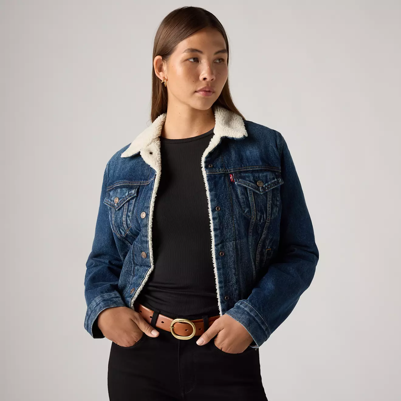 Jaqueta original Sherpa Trucker