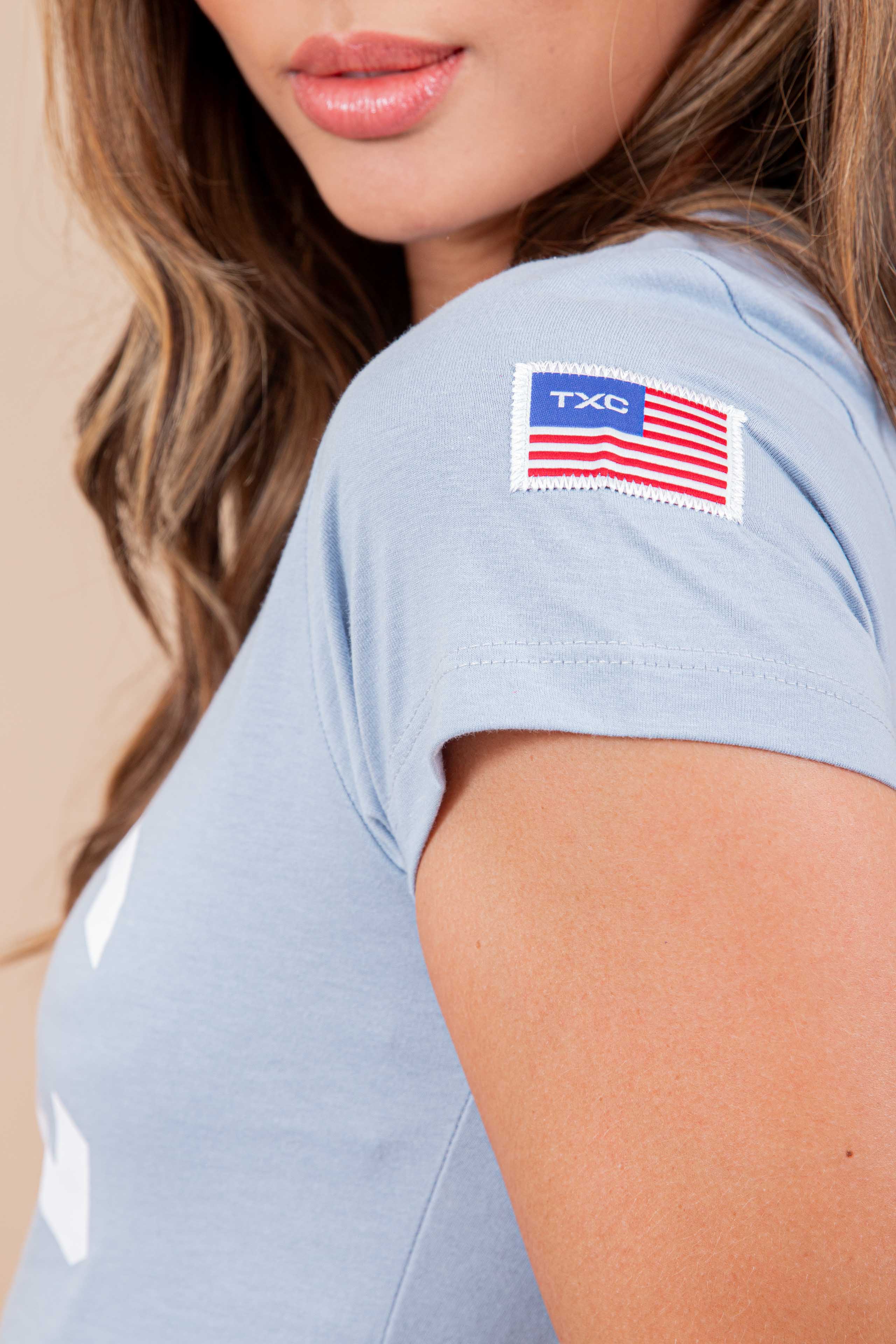 Camiseta Slim Fio 30 Bordada 4988 - 0068-AZUL Bb — foto 4