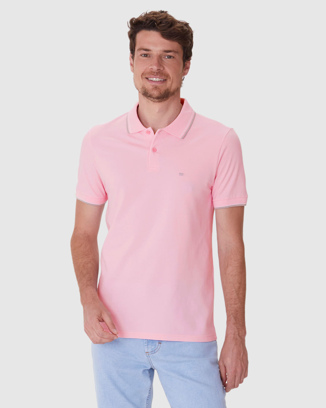 CAMISA POLO SLIM PIQUET PREMIUM Cor 01274 Tam P