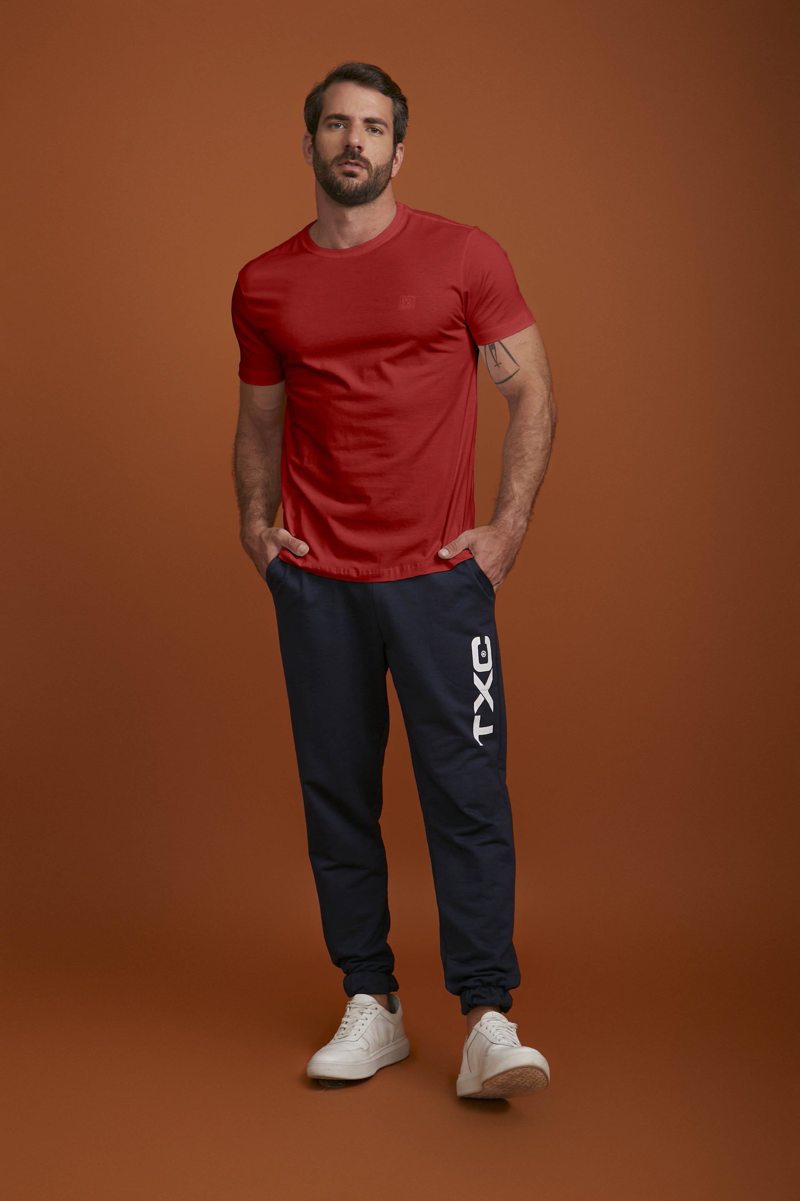 CAMISETA X - SIZE FIO 30 19489P - 0003-VERMELHO - 2XG