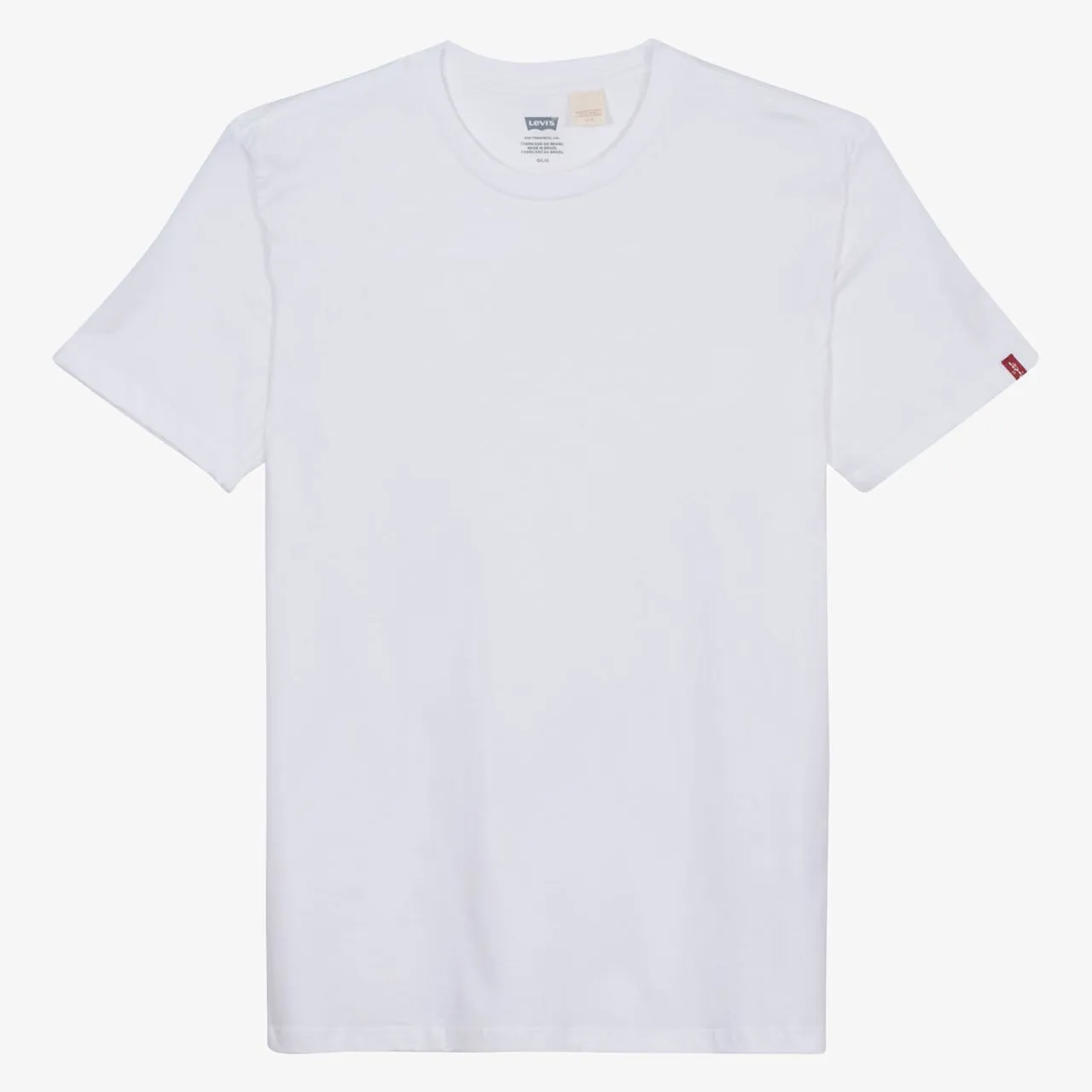 Camiseta Levi's® Slim Tab Branca Manga Curta