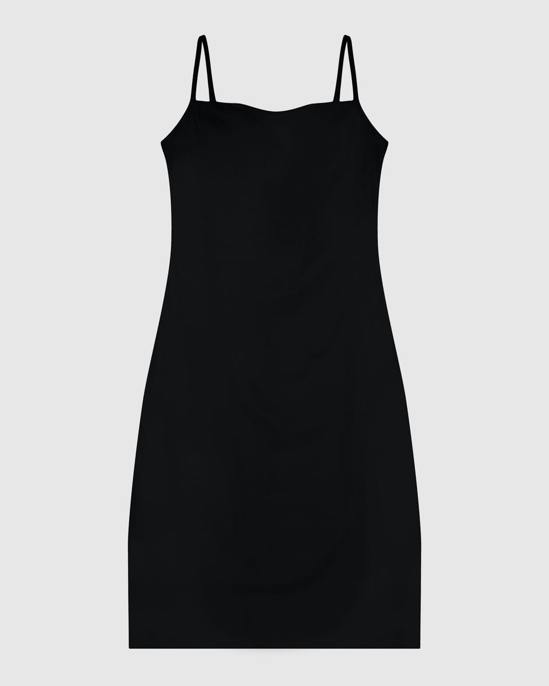 VESTIDO MIDI RETO(A) Cor 00004 Tam M