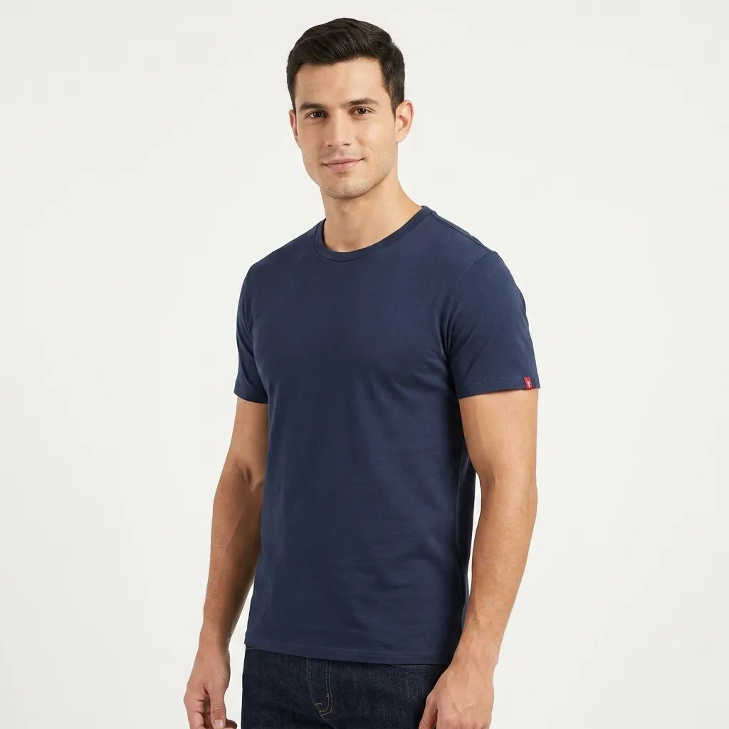 Camiseta Masculina Levi's Slim Tab Marinho