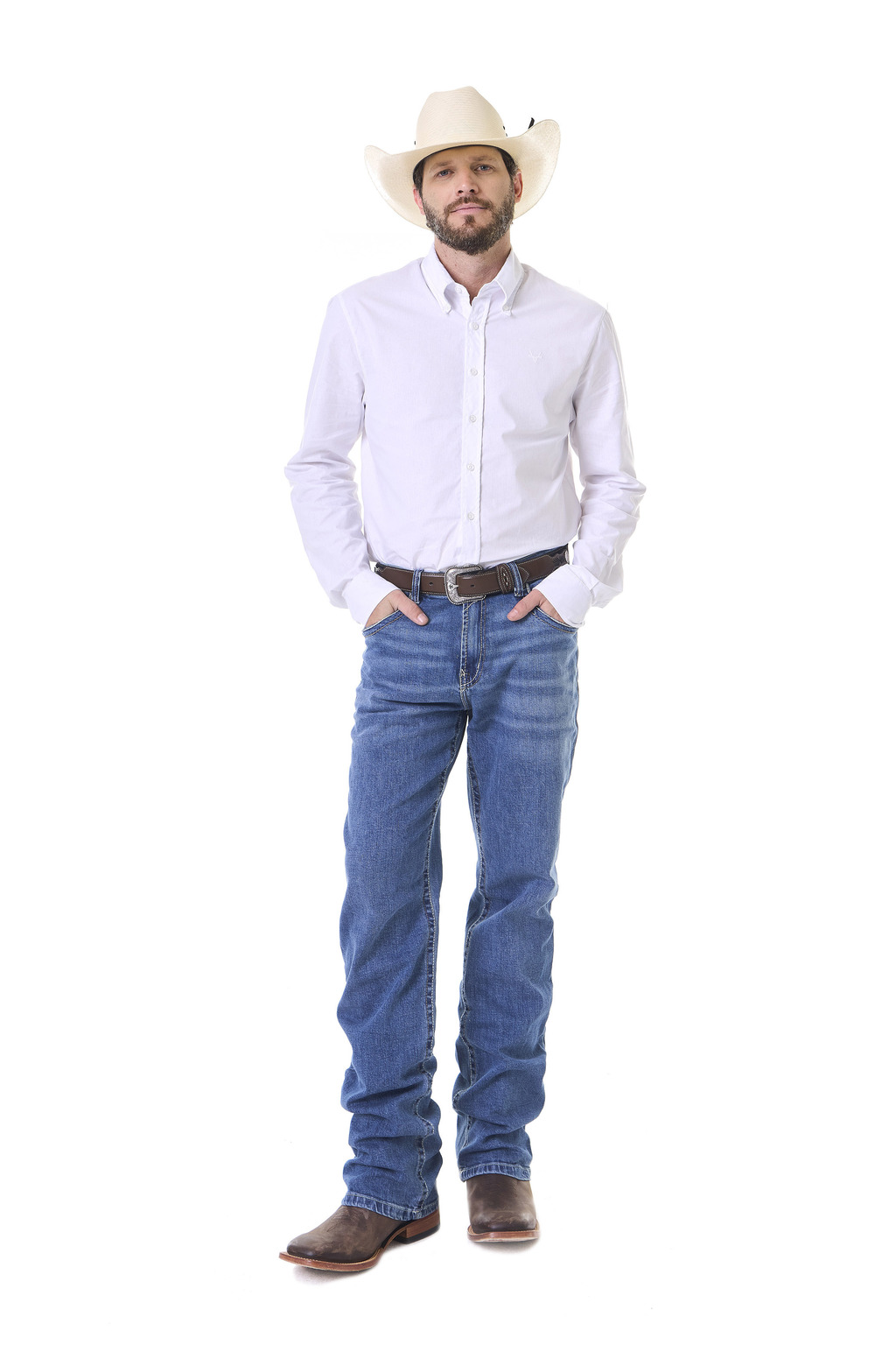 CS407 - CALCA MASCULINA RELAXED - 38