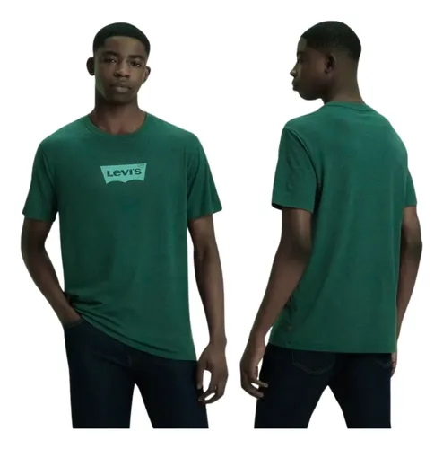 Camiseta Levi's® Graphic Crewneck (verde)