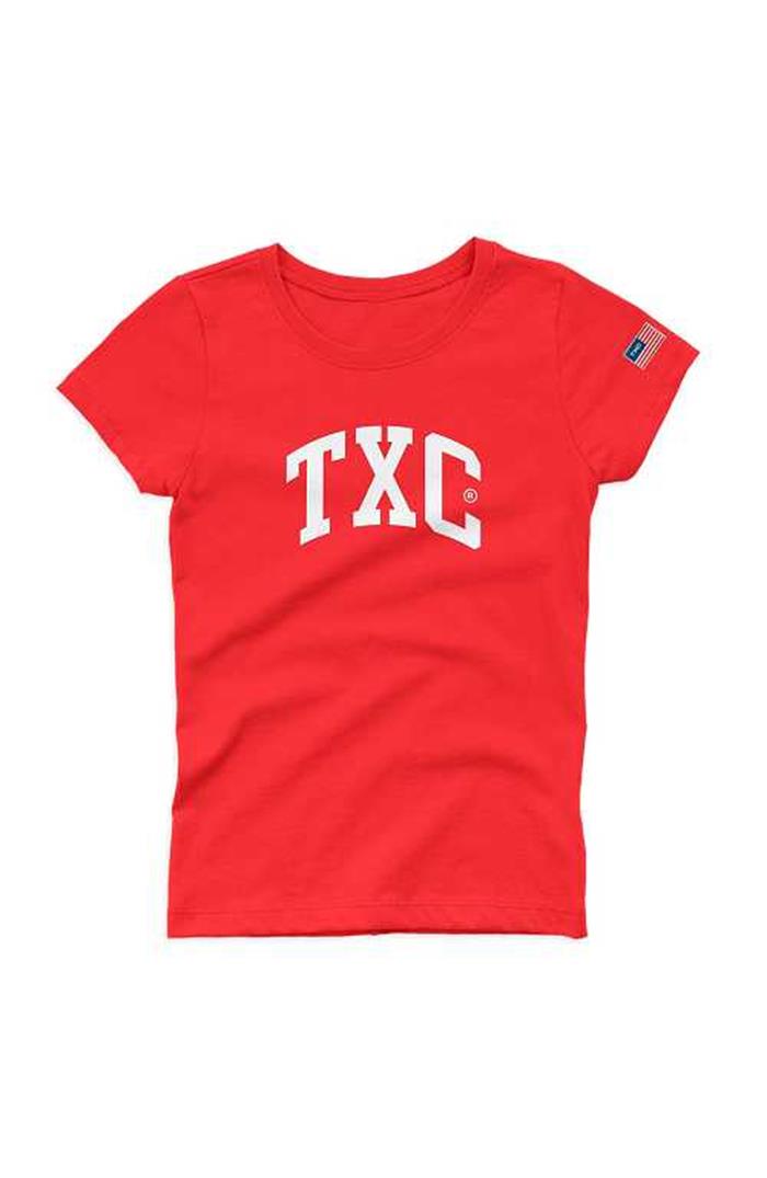 CAMISETA SLIM MEIA MALHA PENTEADA BORDADA 4988 - 0003-VERMELHO - P