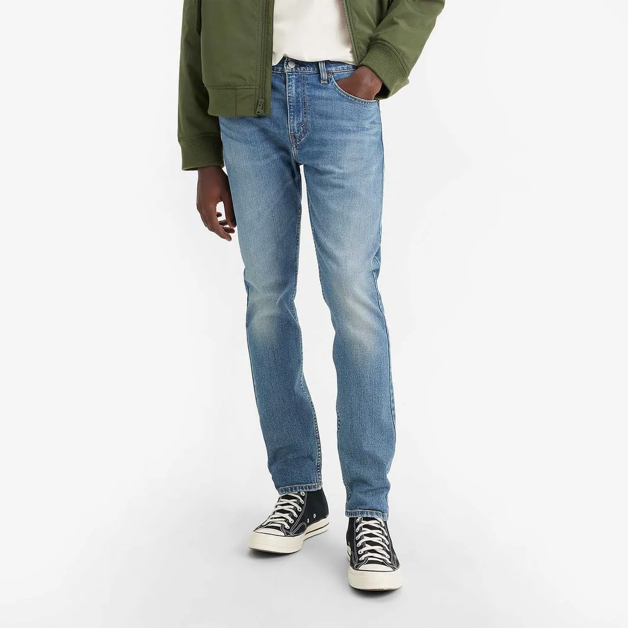 Calça Jeans Levi's® 512 Slim Taper Lavagem Média