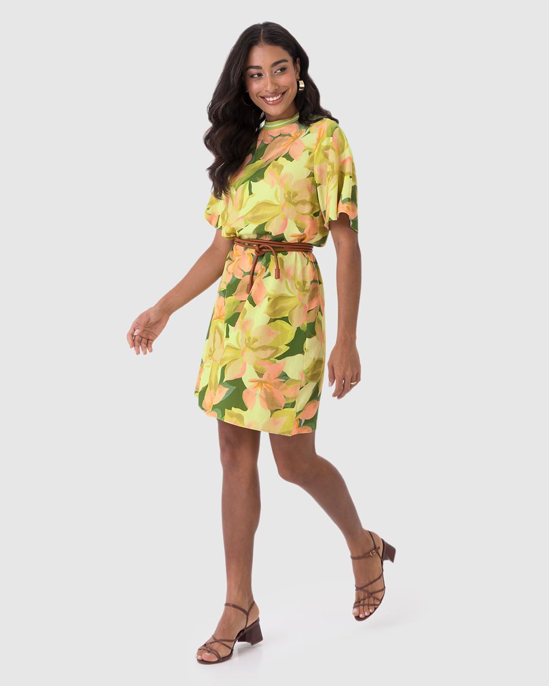 VESTIDO CURTO(A) AMPLO(A) Cor DW32C Tam G