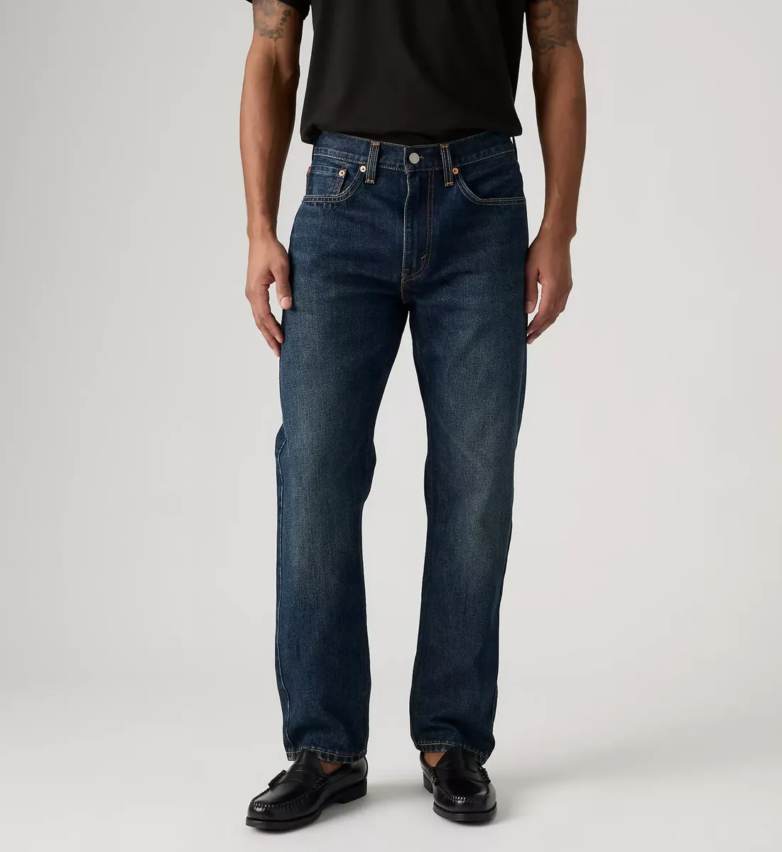 CALCA JEANS MASCULINA 505 REGULAR JEANS ESCURO